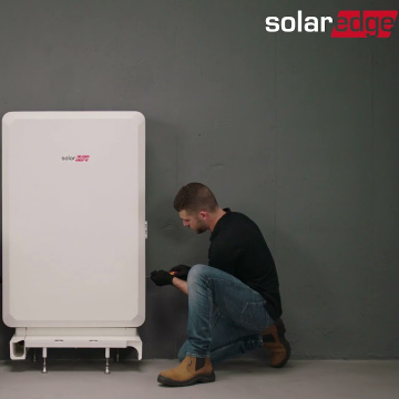 SolarEdge energy bank montage